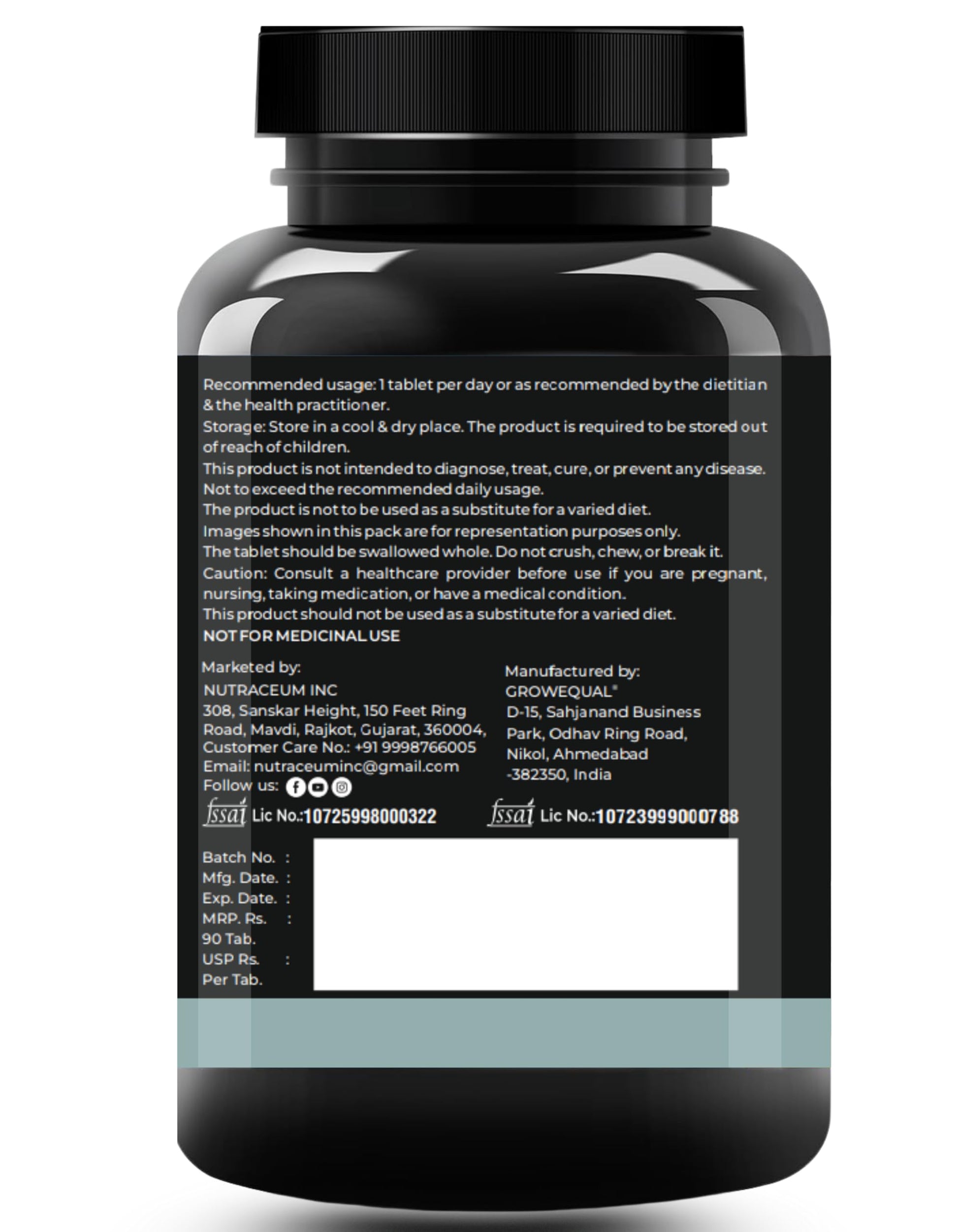 Nutrasium L-Arginine 2250 mg Tablets | Amino Acid Dietary Supplement | 45 Tablets | High Strength L-Arginine Formula | Easy to Swallow Tablets | Daily Nutritional Supplement for Adults | Unflavored